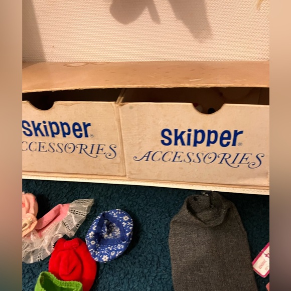 Skipper and skooter Mattel doll carrying case vintage 1963 - Picture 5 of 16